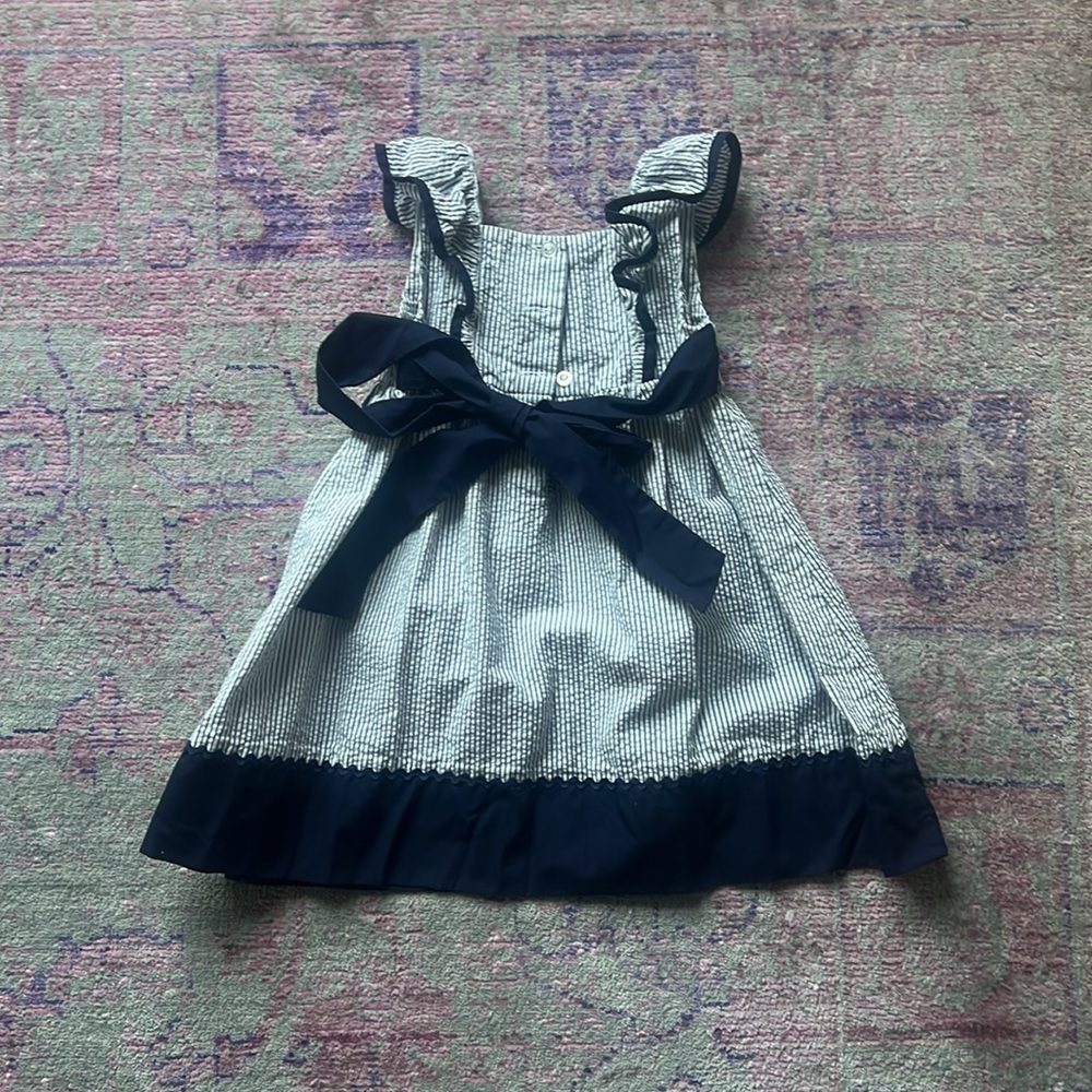 Stellybelly monogrammed stripe dress - Picture 2 of 3